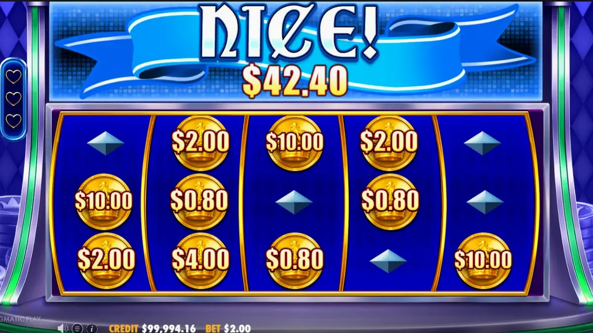 Joker’s Jewels Hold & Spin slot machine interface
