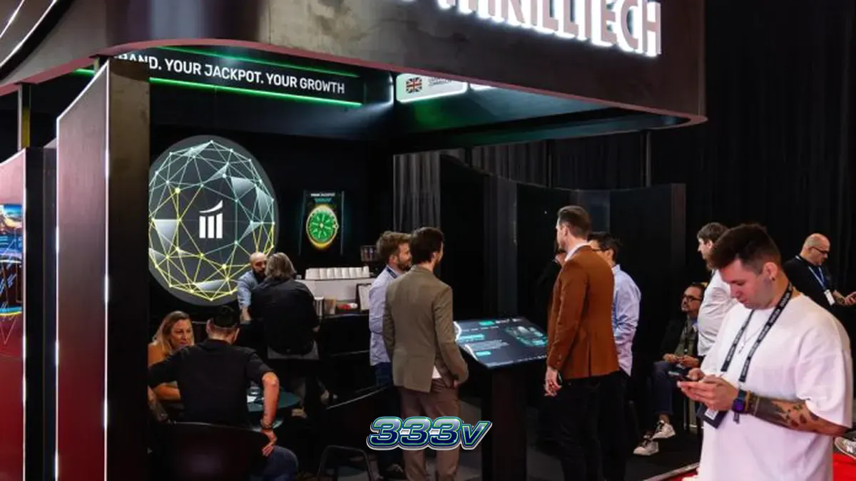 Tampilan antarmuka permainan kasino modern dengan fitur jackpot interaktif
