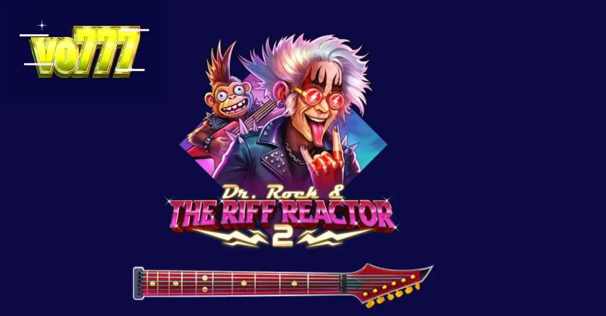 Dr. Rock & the Riff Reactor 2 slot game interface